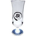 15 Oz. Hurricane Glass w/ Light Up Contrast Standard Stem